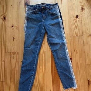 Joe’s Women's Blue Frayed Jeans